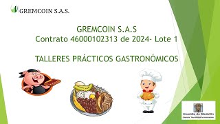 3er TALLER PRÁCTICO GASTRONÓMICO  BONOS ALIMENTARIOS LOTE 1 [upl. by Lindgren]