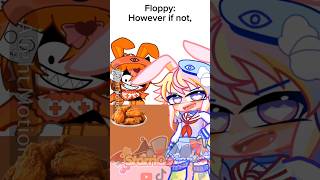 Fried Chicken Mayonnaise Meme💔Floppy x Guen💀💙Ema💜shorts gachalife2 [upl. by Ayian]