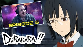 SFR Durarara S1E5 quotFalse Advertisingquot REACTION [upl. by Ihteerp]