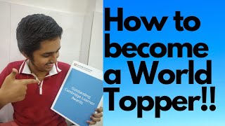 How to become a World Topper [upl. by Adelia]