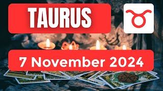 Taurus horoscope  Taurus Horoscope for Today 7 November 2024 [upl. by Juieta]