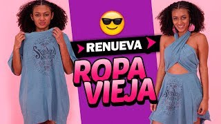 4 Formas de transformar ropa vieja en nueva [upl. by Young47]