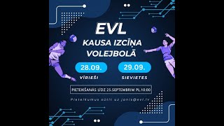 EVL kausa izcīņa sievietēm 29092024  1laukums [upl. by Bucella855]