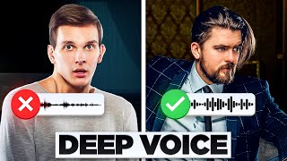 How To Naturally Deepen Your Voice PERMANENTLY [upl. by Kalle398]