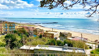 Walking Tour Gela Caltanissetta Sicilia [upl. by Htiaf]