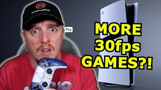 NEW Ps5 Pro DRAMA MORE Games are 30fps [upl. by Essined352]