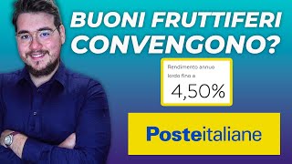 BUONI FRUTTIFERI POSTALI 2023 RENDIMENTI AL 45 conviene Quanto Guadagno se investo 10000 euro 😱 [upl. by Eanat]