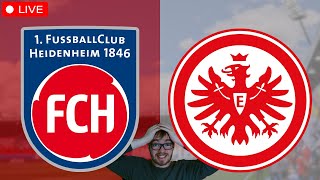 1 FC Heidenheim  Eintracht Frankfurt  Bundesliga LIVE [upl. by Naed]