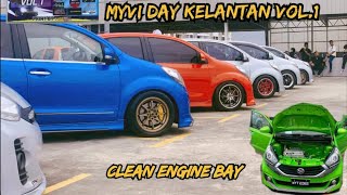 MYVI DAY KELANTAN VOLUME 1  FIGHTER MYVI MODIFIED TAK RILEKS [upl. by Alyhc]