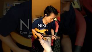 Every Summertime  NIKI Guitar Strumming Cover  Chords everysummertime niki guitarcover shorts [upl. by Evilo]