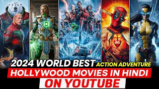 Top 10 New SciFi amp Action Hollywood Movies On YouTube In Hindi  2024 Hollywood Movies in Hindi [upl. by Sherm]