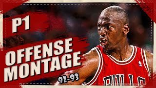 Michael Jordan EPIC Offense Highlights Montage 19921993 Part 1  Simply the BEST [upl. by Keyser]