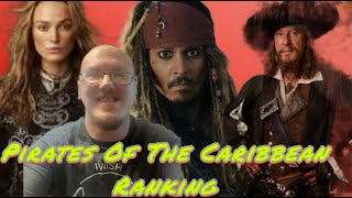 Pirates Of The Caribbean Ranking [upl. by Ecyoj387]