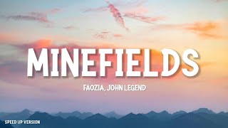 MINEFIELDS  FAOUZIA amp JOHN LEGEND LYRICS [upl. by Pasquale]