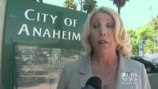 Anaheim protests turn violent [upl. by Vallo]