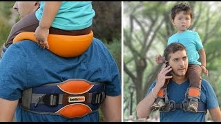 Cool Shoulder Saddle For Your Baby  The quotSaddleBabyquot [upl. by Ermina]