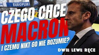 Czego chce Emmanuel Macron I Szymon Hołownia [upl. by Weinman10]