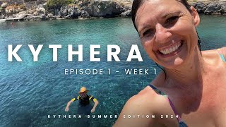 Kythera travel vlog  Episode 1  Week 1 [upl. by Htebzil]