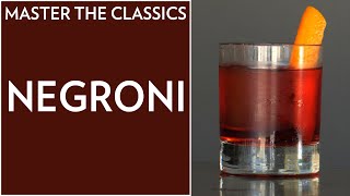 Negroni  My favorite recipe [upl. by Rickard]