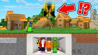 Mikey amp JJ  The Ultimate Doomsday Bunker vs Nuclear TNT  Minecraft [upl. by Notgnihsaw]