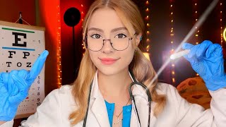 ASMR DETAILED Cranial Nerve Exam FOR SLEEP 👩‍⚕️ Accurate Eye Exam Face Test Medical Roleplay 😴 [upl. by Ko]