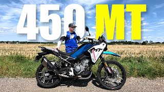 CF MOTO 450 MT  Le trail sans fautes [upl. by Haiel512]