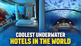 Top 10 Most Luxurious Underwater Hotels Around the World [upl. by Saimon]