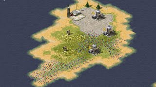 Red Alert 2  Extra hard AI  7 vs 1  Euro map  America  us [upl. by Rebecka]