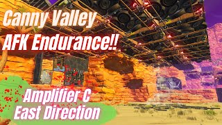 Fortnite STW Canny Valley endurance build AFK  Amplifier C East  Fortnite Save The World [upl. by Natan]