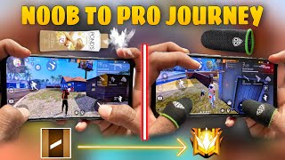 Free fire noob to pro journey with handcam powder to finger sleeves story [upl. by Rosanne82]