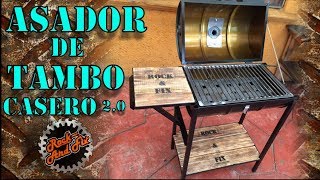 Como hacer un Asador de Tambo Casero [upl. by Eyar]