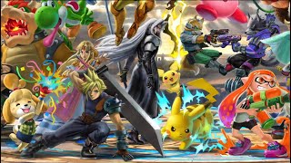 Sephiroth Smash Banner Reveal  Super Smash Bros Ultimate [upl. by Kiona]