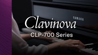 Yamaha Clavinova CLP700 Series Digital Piano Overview [upl. by Missi]