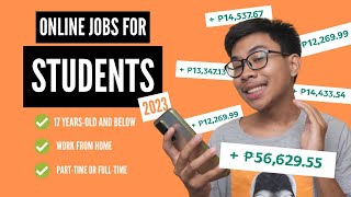 Online Jobs for Students 2023  How to Earn from Home [upl. by Nazario]