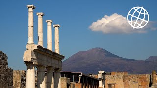 Pompeii Herculaneum and Mount Vesuvius Italy Amazing Places 4K [upl. by Aleris614]