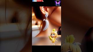 Ear rings design fruit shape AI youtubeshorts aicreat earrings fruitart [upl. by Ailic]