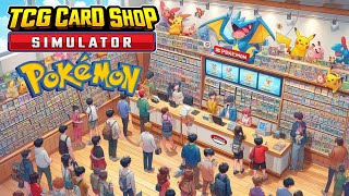 TCG CARD SHOP SIMULATOR  POKEMON MOD  PART 2  PC ULTRAWIDE LIVESTREAM [upl. by Leff389]