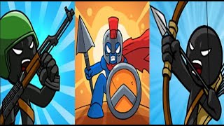 Stick War Legacy vs Stick Wars 2 Battle of Legions VS Stick War Modern War  Android  IOS Gameplay [upl. by Ettezel]