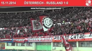 Österreich  Russland  Austria  Russia 10 15112014 Hurricanes [upl. by Eanehs228]