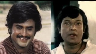 Rajinikanth Goundamani Comedy  16 Vayathinile Tamil Movie Scene  Rumor Has It [upl. by Ttihw]