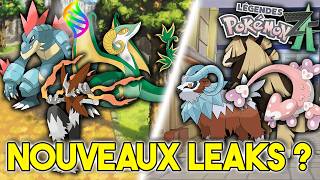 Des NOUVEAUX LEAKS pour Pokémon Légendes ZA [upl. by Arramahs]