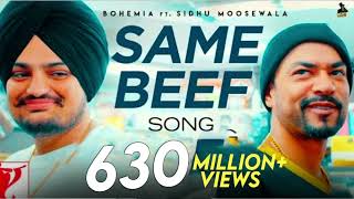 Same Beef Song BOHEMIA Ft Sidhu Moose Wala Byg Byrd New Punjabi Songs Punjabi Songs 2022 [upl. by Zehcnas177]