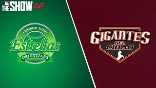 🔴Mlb The Show 24 🔴 Gigantes del Cibao vs Estrellas Orientales ll Dic 3 2024 [upl. by Zalea]