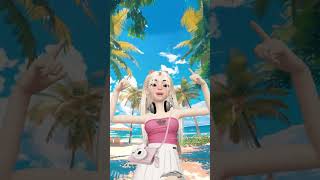 ICE CREAM DANCE IN BEACH blackpink icecream kpop blink music zepeto dance edit peppydance [upl. by Llenrub984]