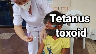 Tetanus toxoid injection wound infection MIKOY AMARA [upl. by Crissie]