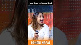 Nawina khuili vs kapri bhale  dohori battle  live dohori [upl. by Bentley]