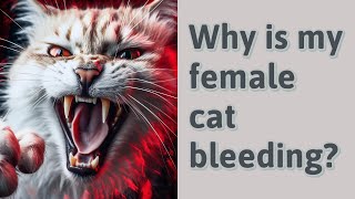 Why is my female cat bleeding [upl. by Marcin]