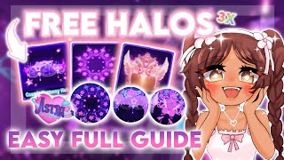 🪻How to get FREE HALOS easy full guide 🫶 Astra renaissance 🔮 [upl. by Amrak]