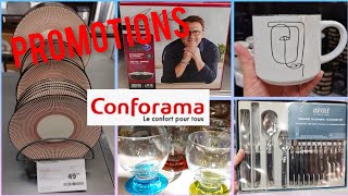 ARRIVAGES CONFORAMA ❤️ promo ❤️ vaisselle art de la table cuisine au quotidien 🍽️🍸🍲 [upl. by Meryl]