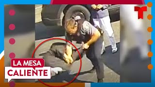 Captan violento arresto a hombre de 71 años e investigan policía de Oklahoma  La Mesa Caliente [upl. by Merri]